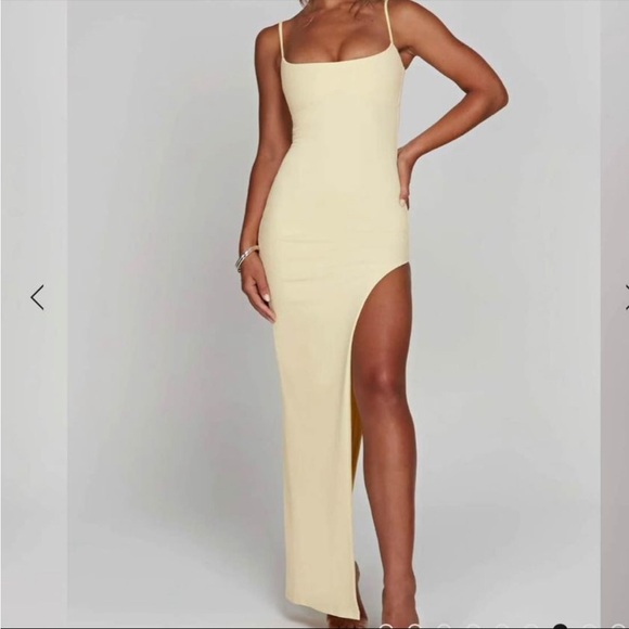 BABYBOO - TIARNE MAXI DRESS - LEMON - Picture 2 of 4